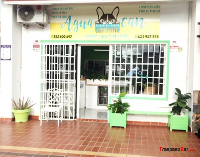 Cesión de peluquería canina con vivienda
