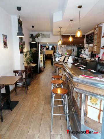 Traspaso Bar licencia bebida y comida