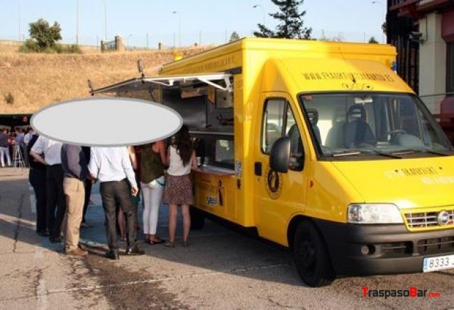 Traspaso Nave de Food Trucks 300m² en zona Alcoben