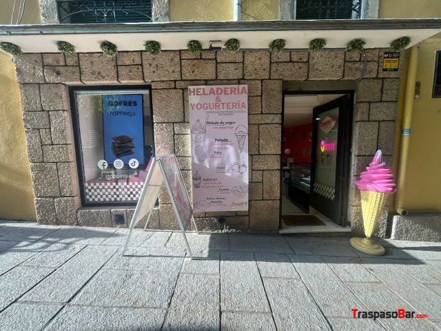 Traspaso de heladería en San Lorenzo del Escorial