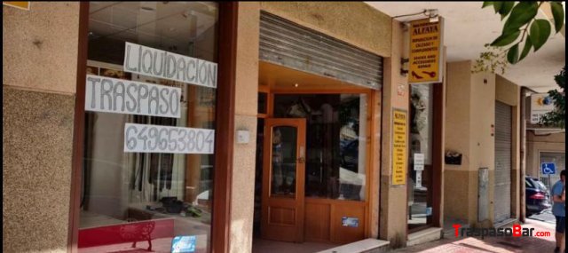 Traspaso taller de reparación de calzado