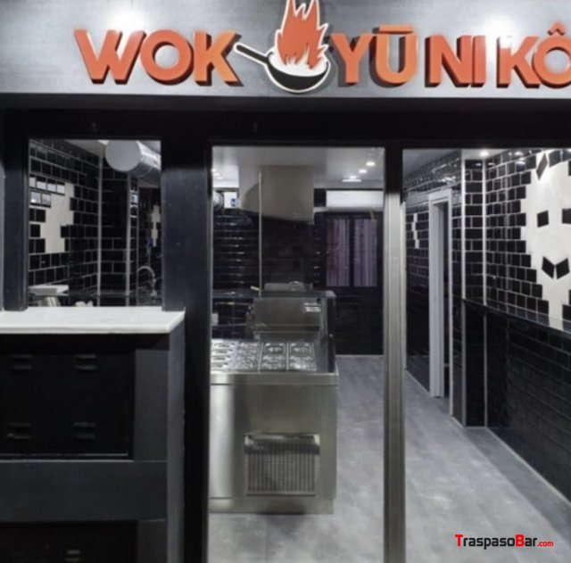 Local de comida para llevar wok 