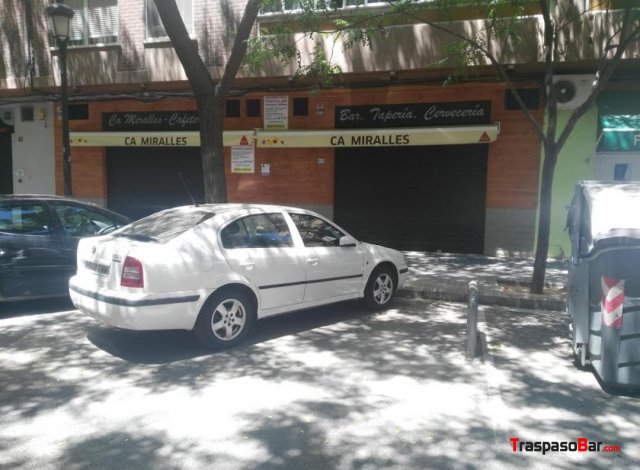 traspaso bar cafetería taperia