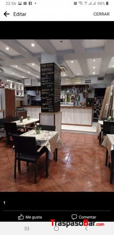 Traspaso bar restaurant 
