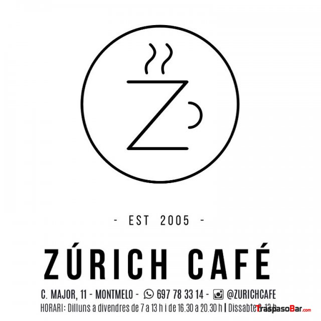 Traspaso Café Zúrich Montmelo