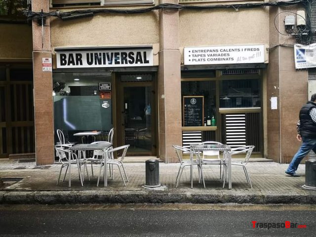 BAR UNIVERSAL TRASPASO