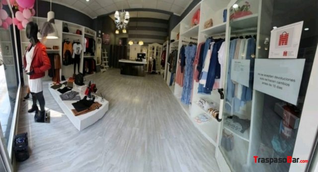 TRASPASO TIENDA DE MODA EN VALENCIA