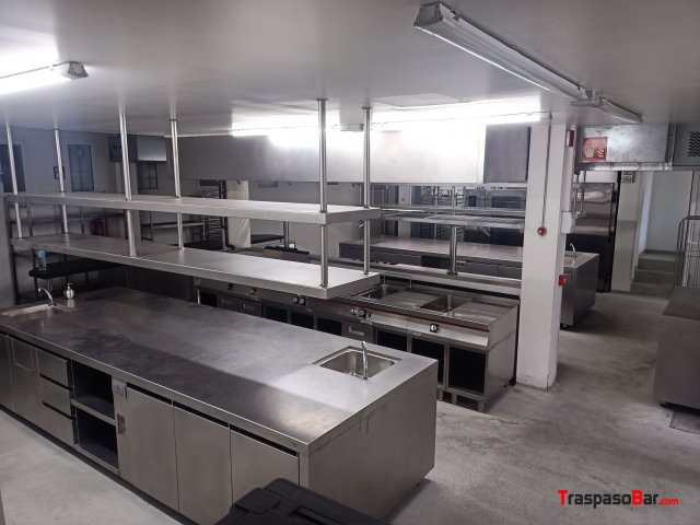 TRASPASO DE COCINA INDUSTRIAL/OBRADOR/CATERING