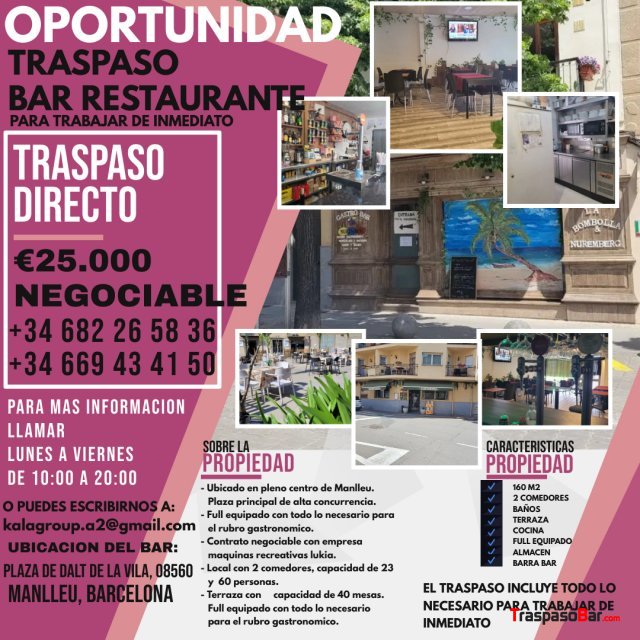 TRASPASO LOCAL BARATO