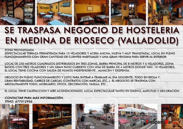 TRASPASO DE CERVECERÍA