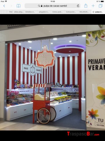 Tienda + kiosco de Chucherias en Leganés 