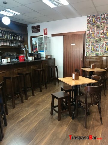 Traspaso cafetería funcionando 