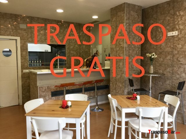 TRASPASO BAR RESTAURANTE GRATIS